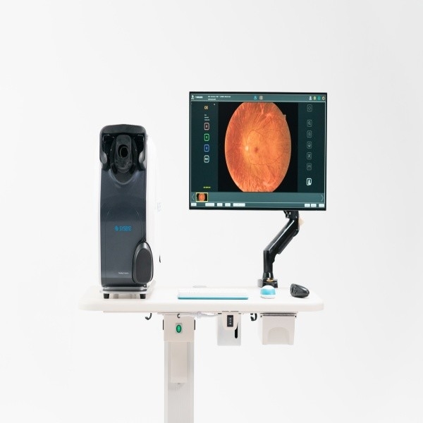 Biokulaire camera voor het vastleggen van het fundus van het oog met automatisch breed veld met één toetsenoperatie voor medische oogapparatuur