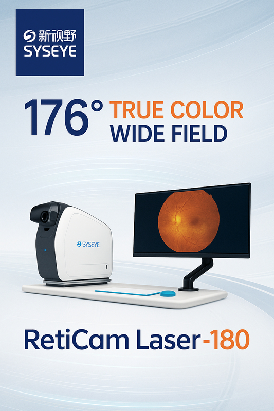 RetiCam 3100 Plus 176° Wide Field Fundus Camera met 8μm optische resolutie en 27 inch HD Color Monitor voor oogdiagnostiek