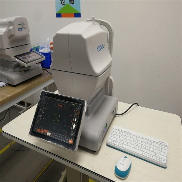 Handmatige non-contact tonometer met kleurentouchscreen, automatische detectie en ingebouwde printer